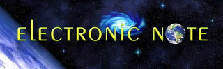 ELECTRONIC NOTE logo
