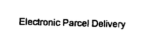 ELECTRONIC PARCEL DELIVERY logo