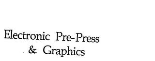 ELECTRONIC PRE-PRESS & GRAPHICS logo