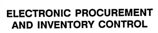 ELECTRONIC PROCUREMENT AND INVENTORY CONTROL logo