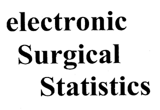 ELECTRONIC SURGICAL STATISTICS logo