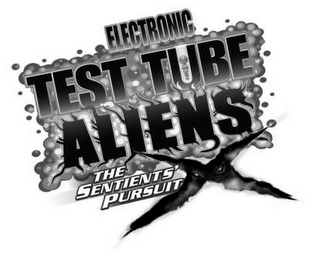 ELECTRONIC TEST TUBE ALIENS THE SENTIENTS' PURSUIT logo