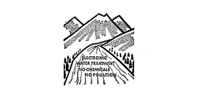 ELECTRONIC WATER TREATMENT NO CHEMICALS NO POLLUTION logo