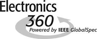 ELECTRONICS 360 POWERED BY IEEE GLOBALSPEC logo