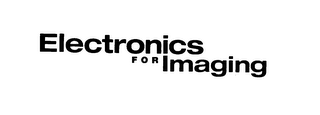 ELECTRONICS FOR IMAGING logo