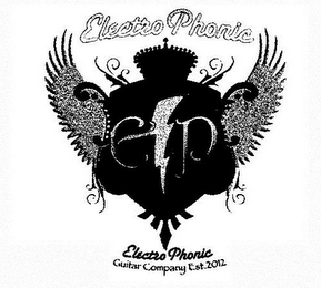ELECTROPHONIC GUITAR COMPANY EST. 2012 logo