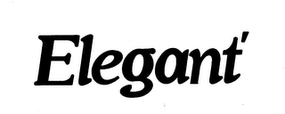 ELEGANT' logo