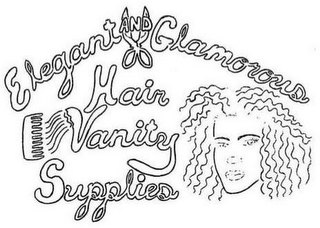 ELEGANT AND GLAMOROUS HAIR VANITY SUPPLIES logo