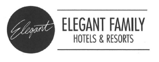ELEGANT ELEGANT FAMILY HOTELS & RESORTS logo