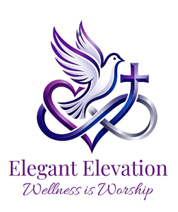 ELEGANT ELEVATION WELLNESS IS WORSHIP logo