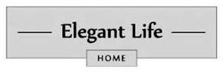 ELEGANT LIFE HOME logo