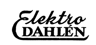 ELEKTRO DAHLEN logo
