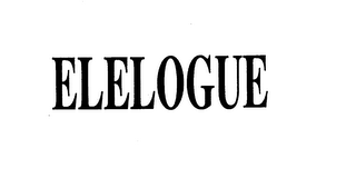 ELELOGUE logo