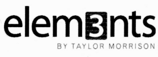 ELEM3NTS BY TAYLOR MORRISON logo