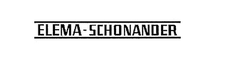 ELEMA-SCHONANDER logo