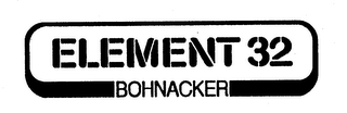 ELEMENT 32 BOHNACKER logo