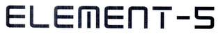 ELEMENT-5 logo