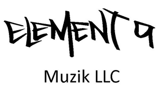 ELEMENT 9 MUZIK LLC logo