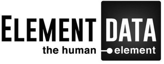 ELEMENT DATA THE HUMAN ELEMENT logo