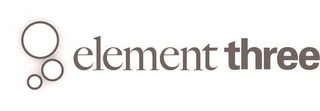 ELEMENT THREE logo