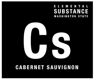 ELEMENTAL SUBSTANCE WASHINGTON STATE CS CABERNET SAUVIGNON logo