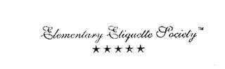 ELEMENTARY ETIQUETTE SOCIETY logo