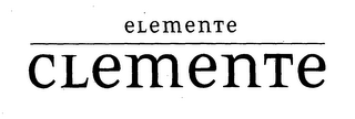 ELEMENTE CLEMENTE logo