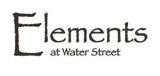 ELEMENTS AT WATER STREET logo