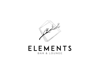 ELEMENTS BAR & LOUNGE logo