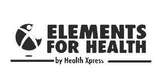 ELEMENTS FOR HEALTH BY HEALTH XPRESS logo