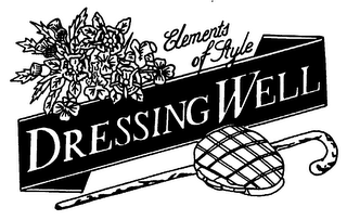 ELEMENTS OF STYLE DRESSING WELL logo