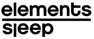 ELEMENTS SLEEP logo