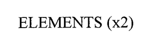 ELEMENTS (X2) logo