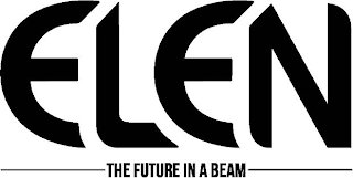 ELEN THE FUTURE IN A BEAM logo