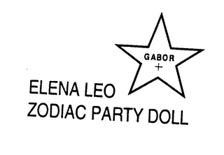 ELENA LEO ZODIAC PARTY DOLL GABOR + logo