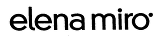 ELENA MIRO logo