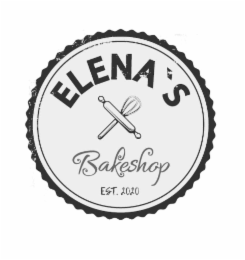 ELENA'S BAKESHOP EST.2020 logo