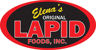 ELENA'S ORIGINAL LAPID FOODS, INC. logo
