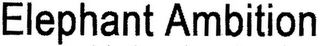 ELEPHANT AMBITION logo