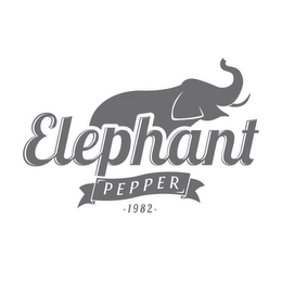 ELEPHANT PEPPER -1982- logo