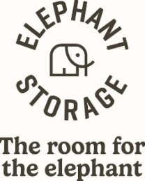 ELEPHANT STORAGE THE ROOM FOR THE ELEPHANT logo
