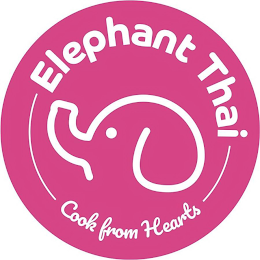ELEPHANT THAI COOK FROM HEARTS logo