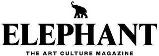 ELEPHANT THE ART CULTURE MAGAZINE logo