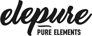 ELEPURE PURE ELEMENTS logo