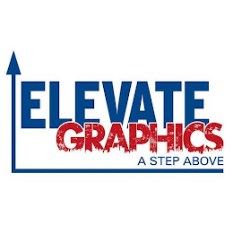 ELEVATE GRAPHICS A STEP ABOVE logo