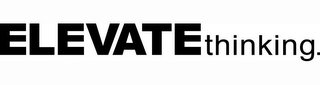 ELEVATE THINKING. logo