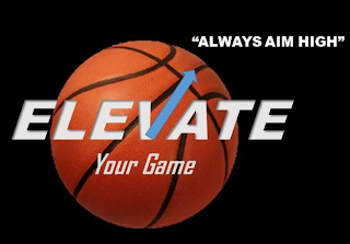 ELEVATE YOUR GAME "ALWAYS AIM HIGH" logo