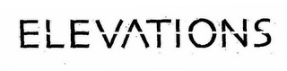 ELEVATIONS logo