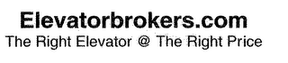 ELEVATORBROKERS.COM THE RIGHT ELEVATOR @ THE RIGHT PRICE logo