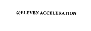 @ELEVEN ACCELERATION logo